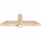 Ekena Millwork Eugene Smooth Timber Gable Bracket, Douglas Fir, 48"W x 18"H x 3 1/2"D x 5 1/2"F, 9/12 Pitch GBW048X18X0406EUG00SDF - alternate 2